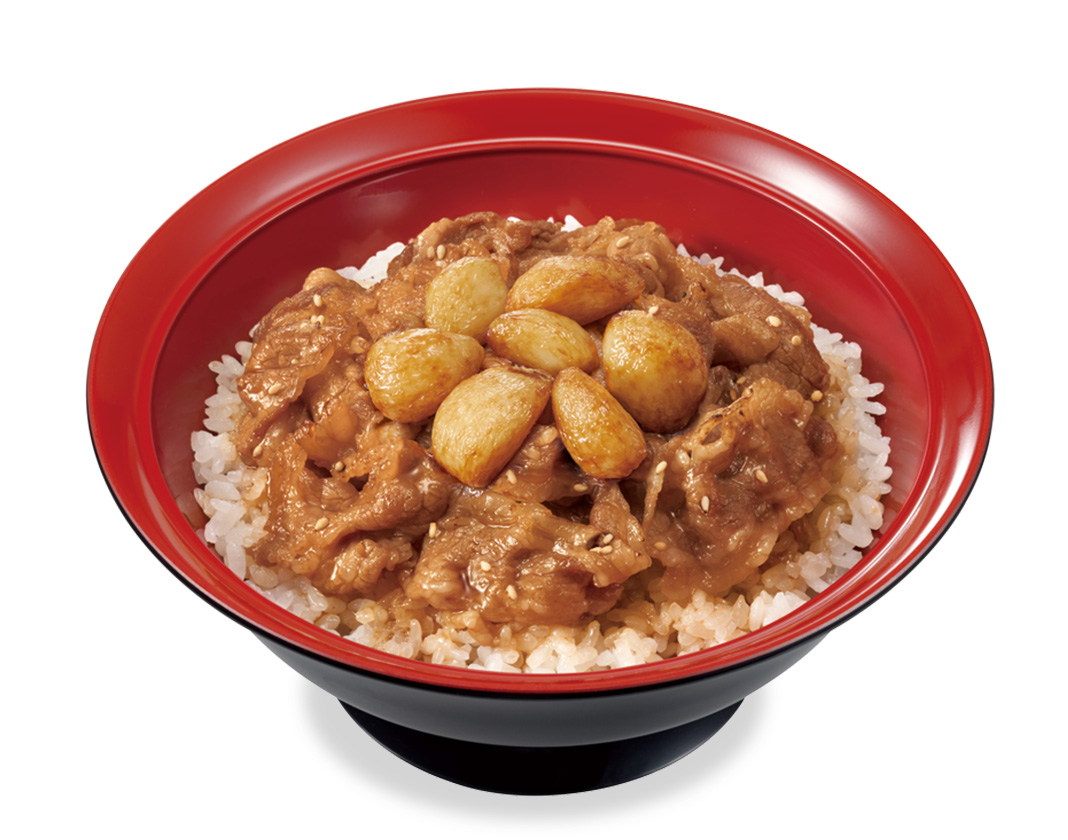 にんにく牛カルビ焼肉丼